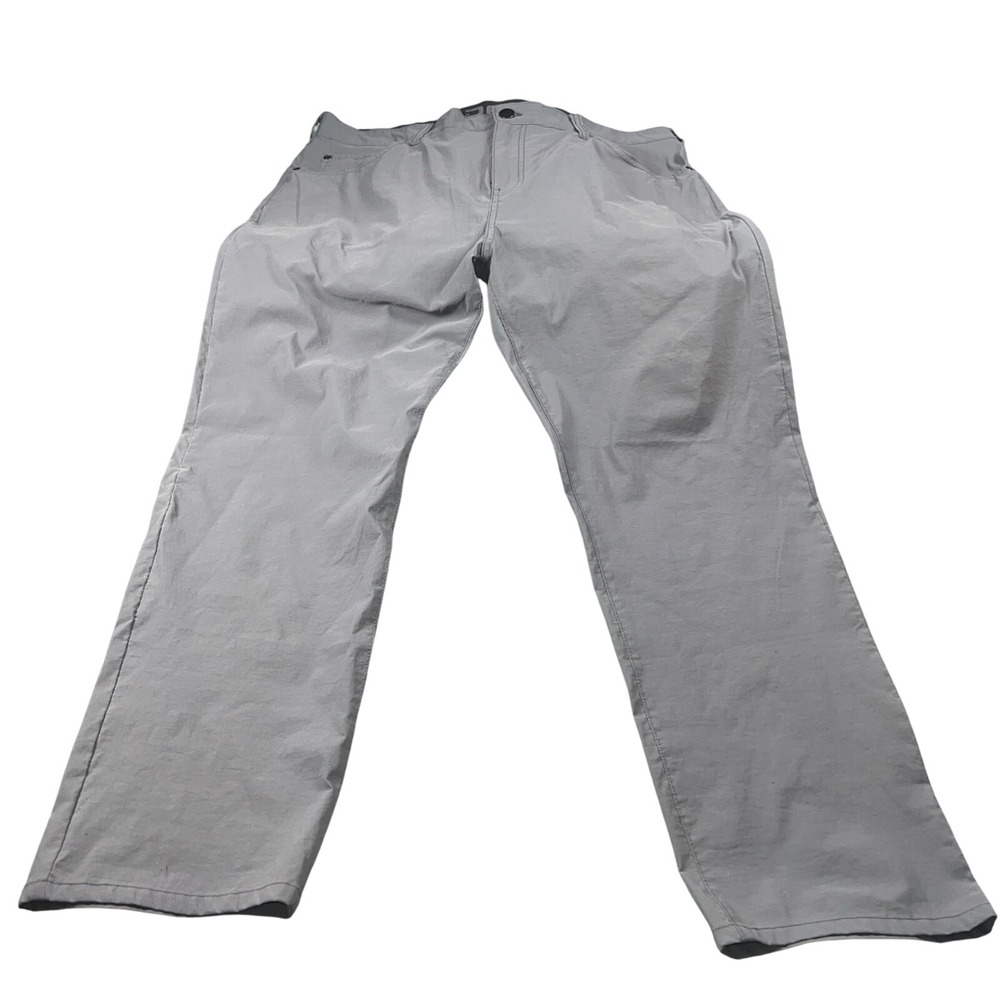 Denali Hiking Pants Mens 38x30 Gray Nylon‎ Blend Size 36 x 32